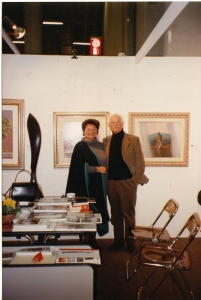 Il mio stand  ad Arte Fiera Bologna con Squillantini copia