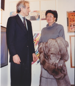 Con il gall. Virgilio Lanza