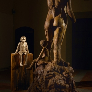 Nuovo Rinascimento - Bronzo, Ferro, Resine h 240 cm