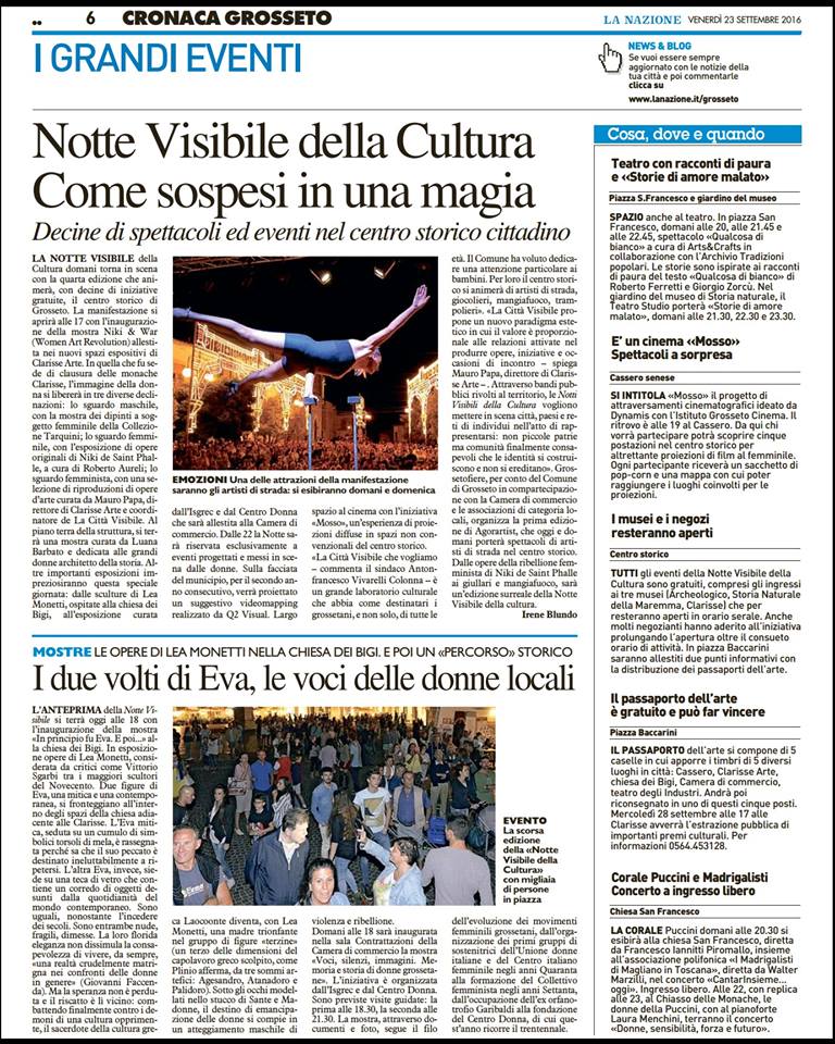 Rassegna stampa Lea Monetti